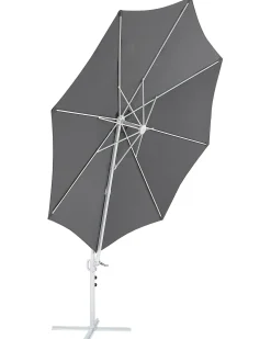 Cantilever parasol 295 cm SAVONA II Mørkegrå