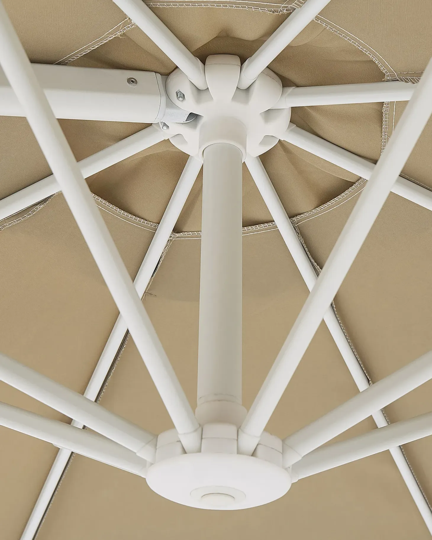 Cantilever parasol 295 cm SAVONA II Brungrå