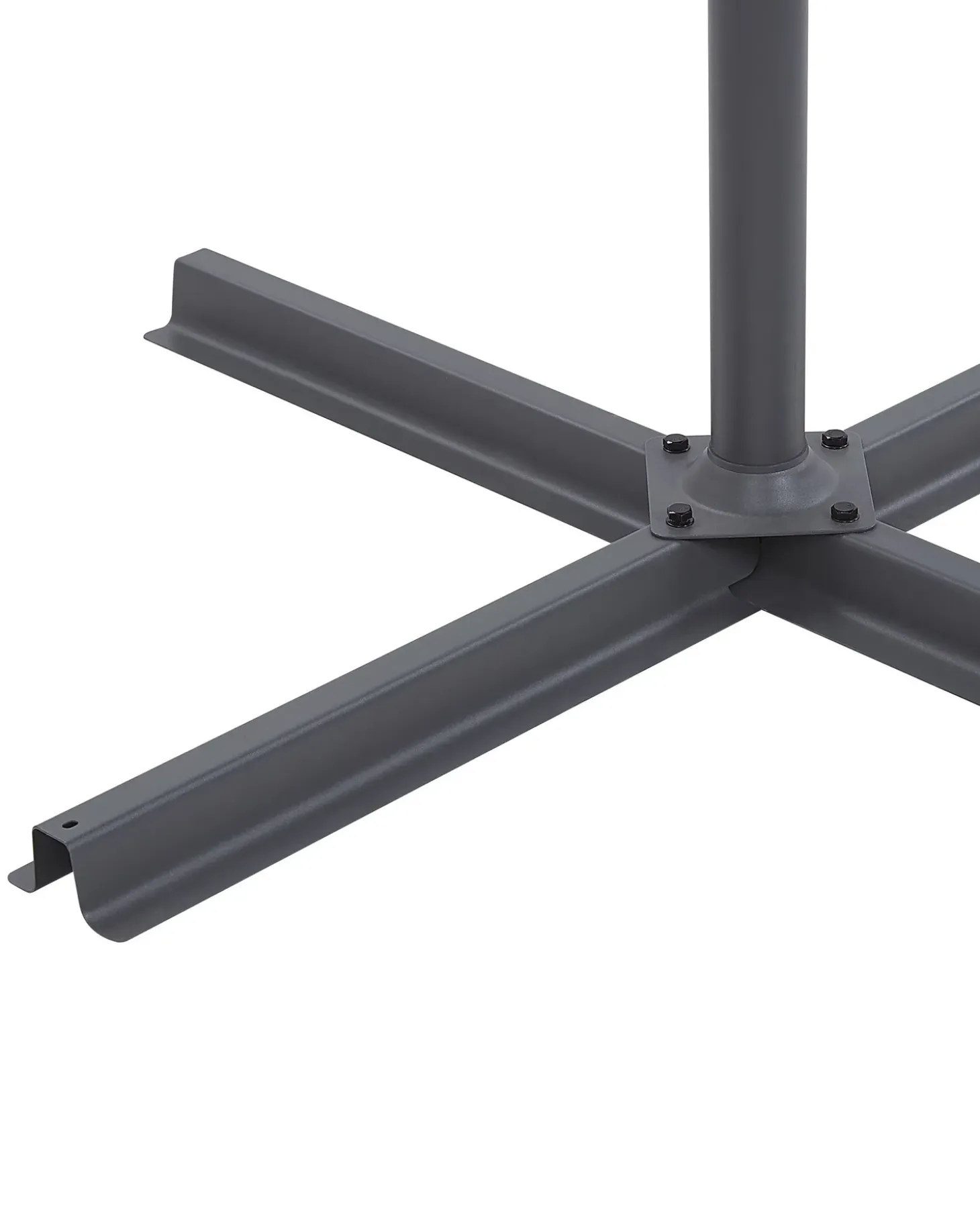Cantilever parasol LED 285 cm CORVAL Grafit