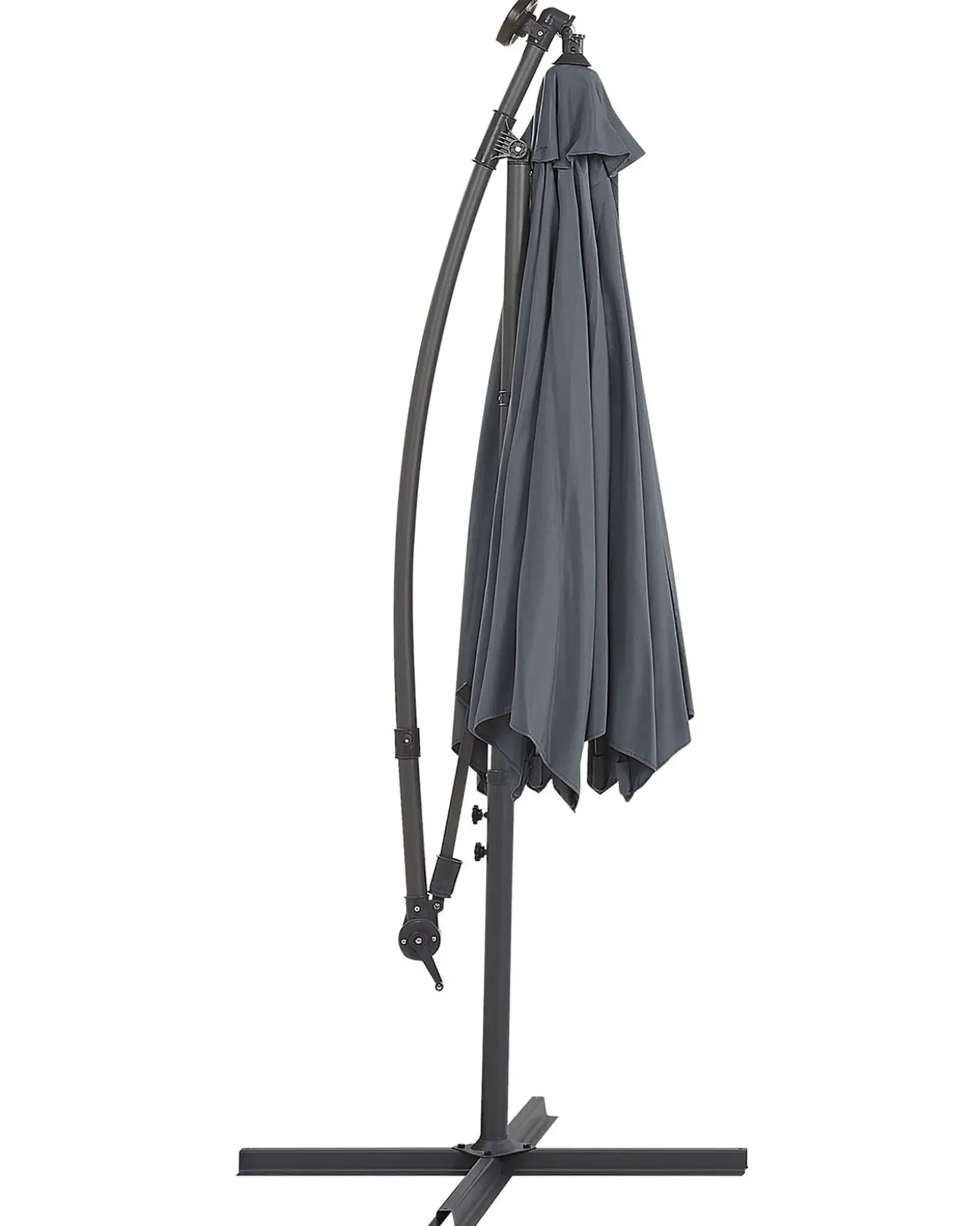 Cantilever parasol LED 285 cm CORVAL Grafit