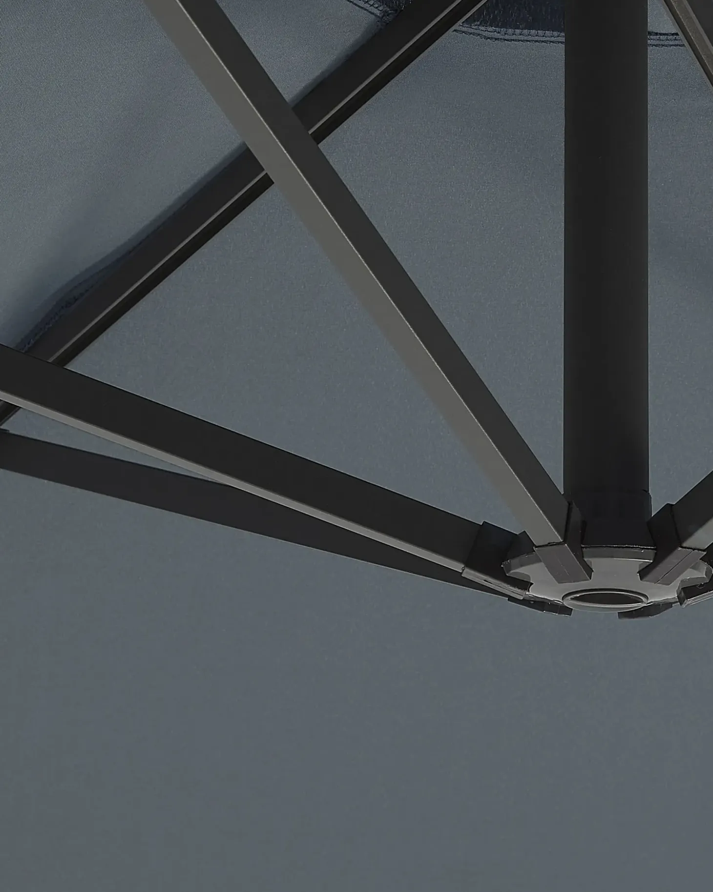 Cantilever parasol LED 285 cm CORVAL Grafit