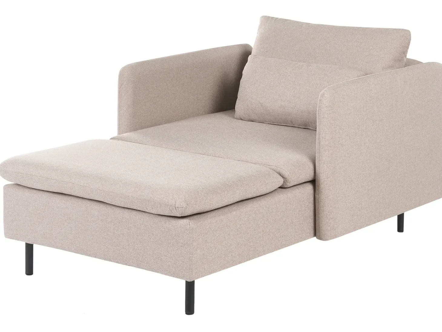 Chaiselong EGERIS Beige