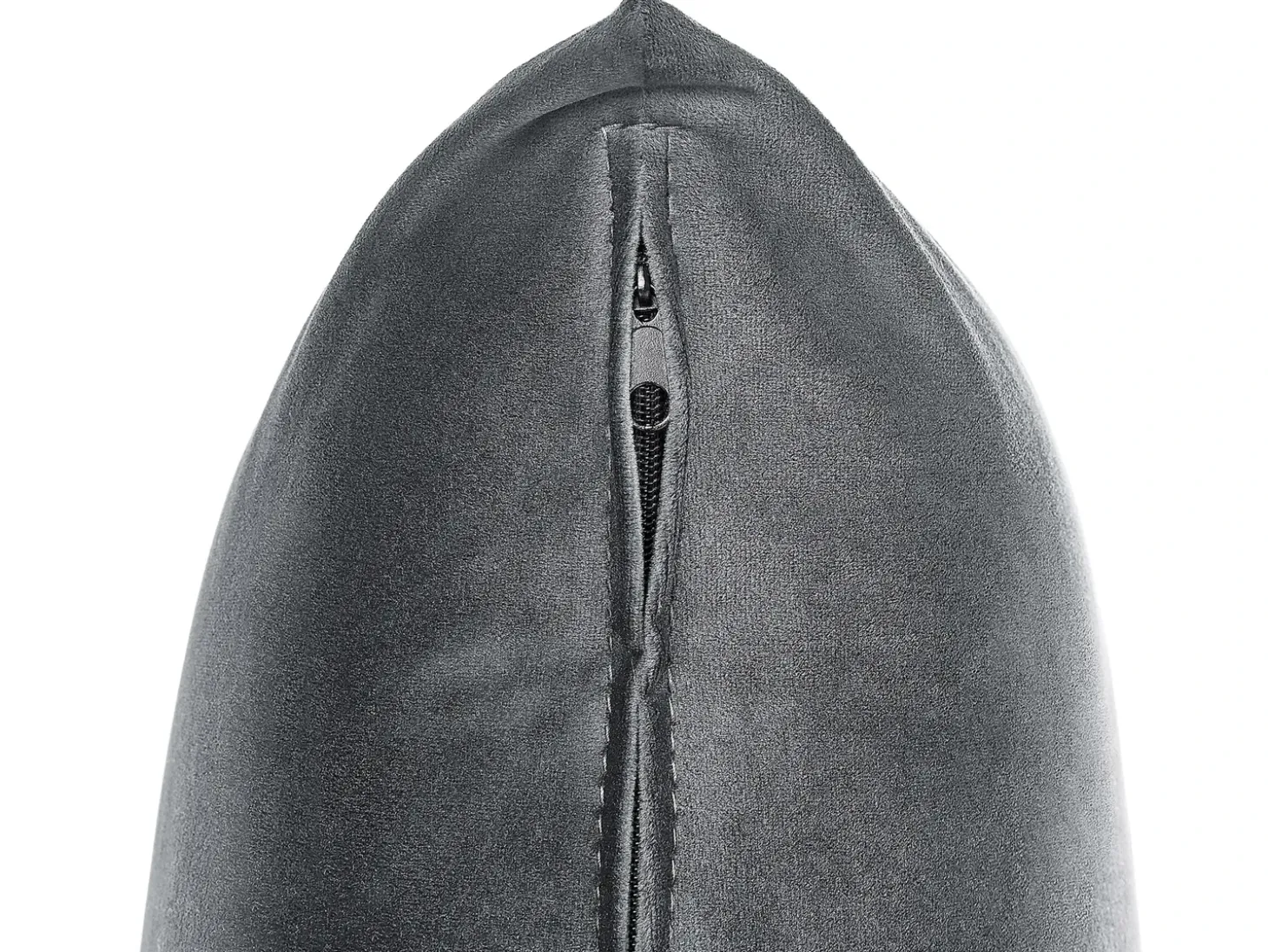 Chaiselong GUERET Velour Grå