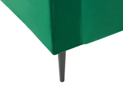 Chaiselong GUERET Velour Grøn