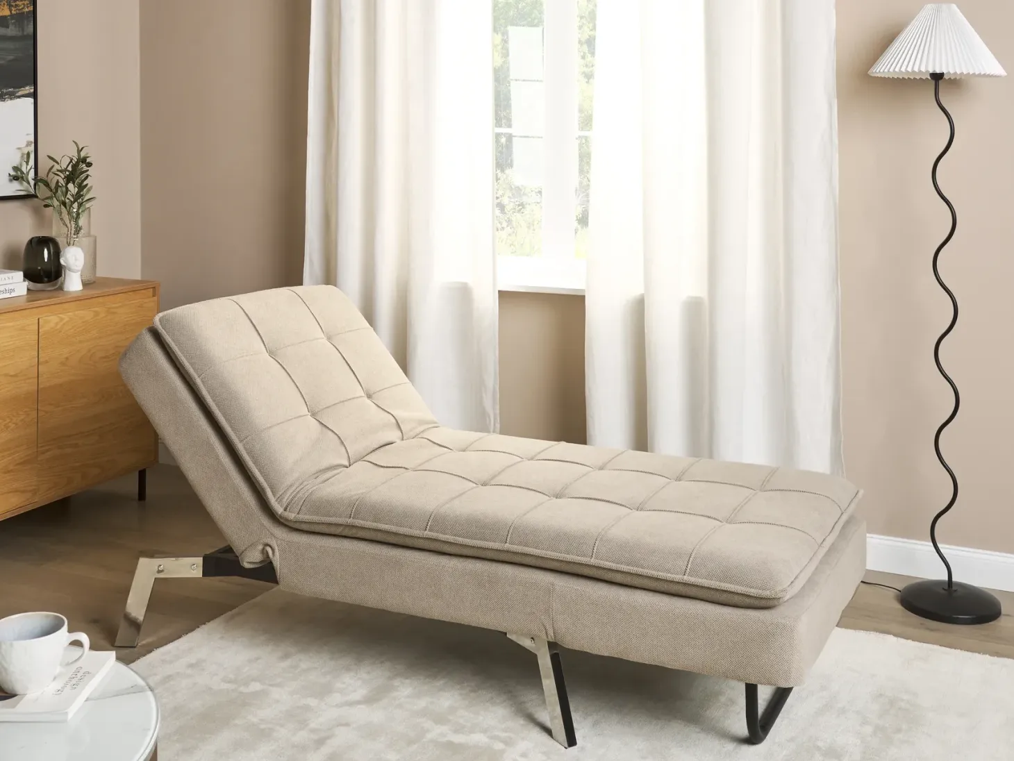 Chaiselong LOIRET Beige
