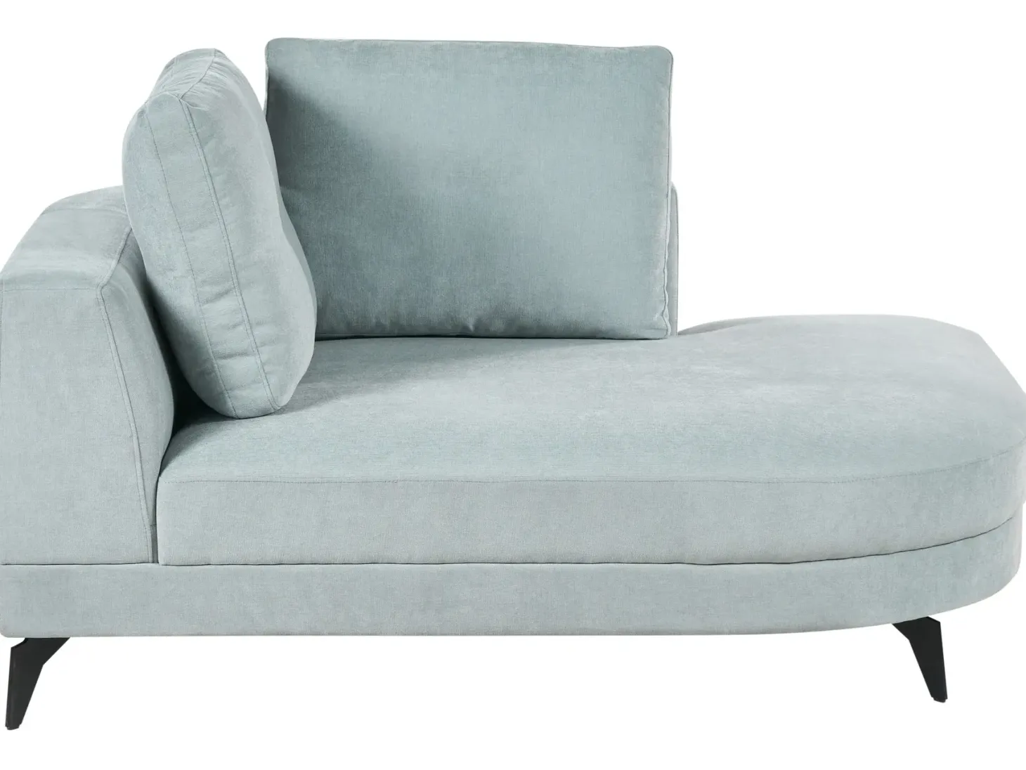 Chaiselong MARUM Chenille Himmelblå