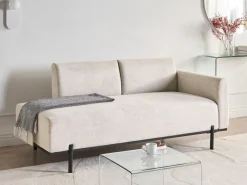 Chaiselong SAVASSE Kunstlinned Lys Beige