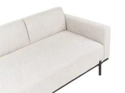 Chaiselong SAVASSE Kunstlinned Lys Beige