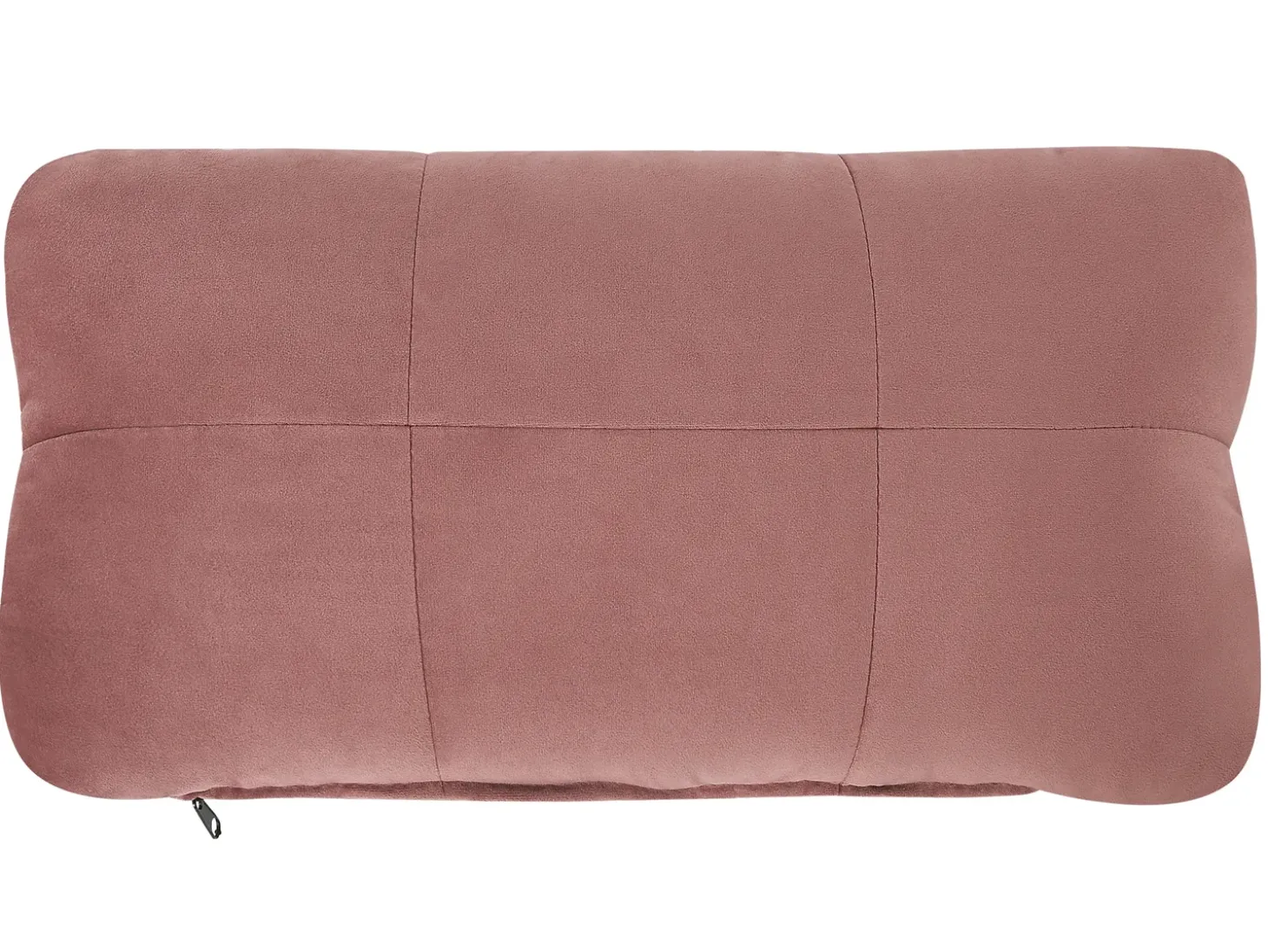 Chaiselong SIMORRE Velour Pastellrosa Med indbygget Bluetooth-højttaler