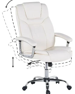Chefstol ADVANCE Kunstlæder Lys Beige