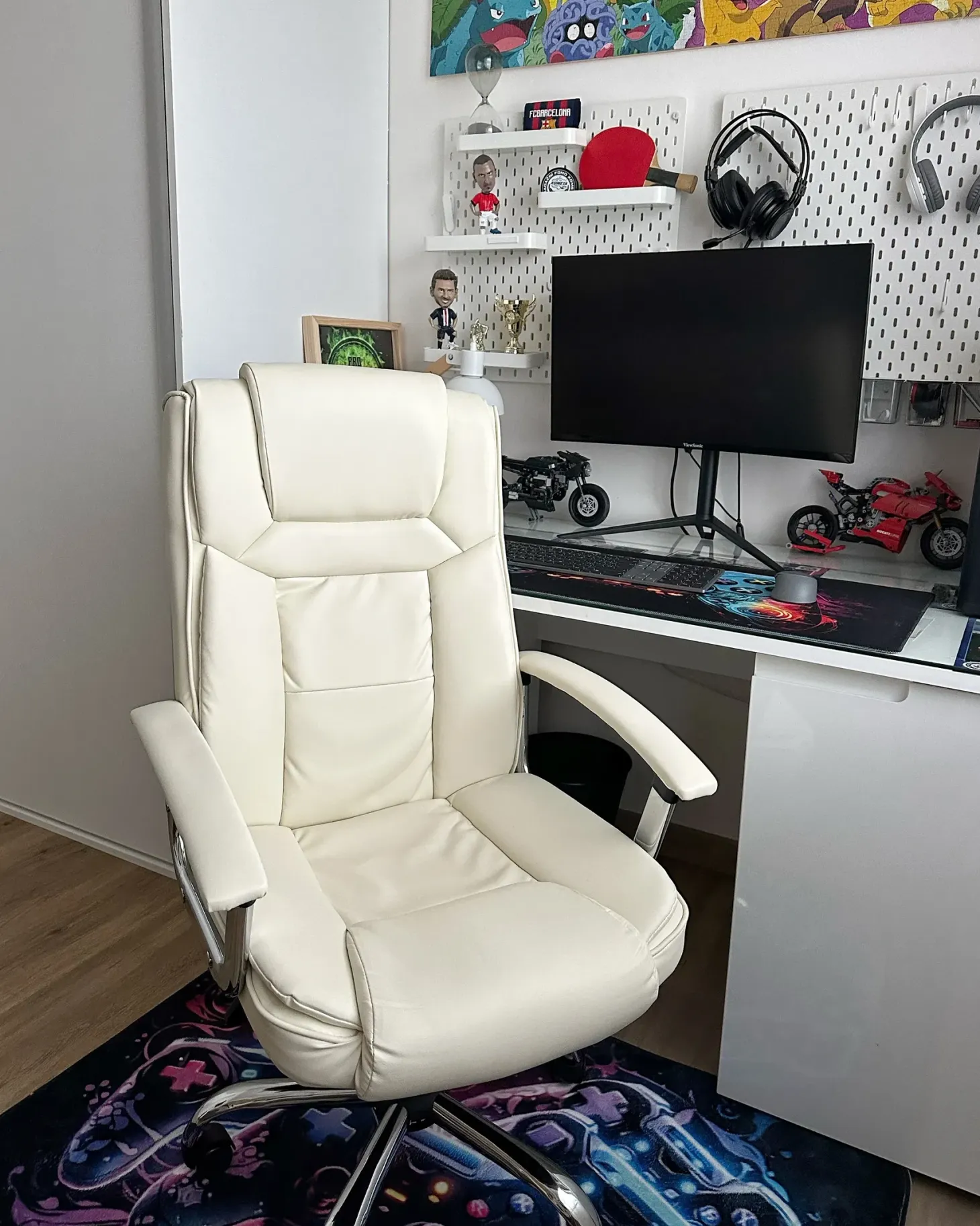 Chefstol ADVANCE Kunstlæder Lys Beige