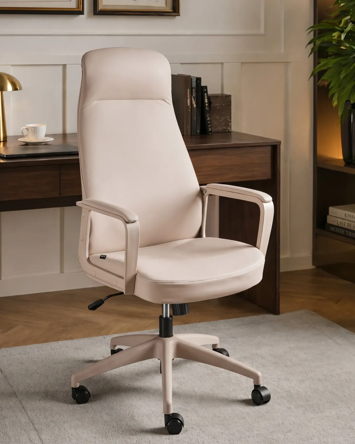 Chefstol ARDOUR Kunstlæder Beige