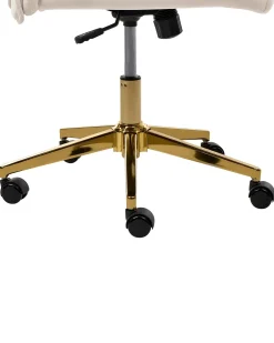 Chefstol DEMURE Velour Lys Beige