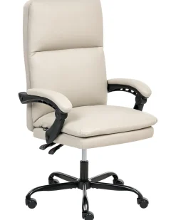 Chefstol SERENE Kunstlæder Lys Beige
