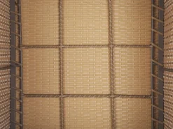 COCCOLIA 5 personers Loungesæt med bord Beige PE-rattan