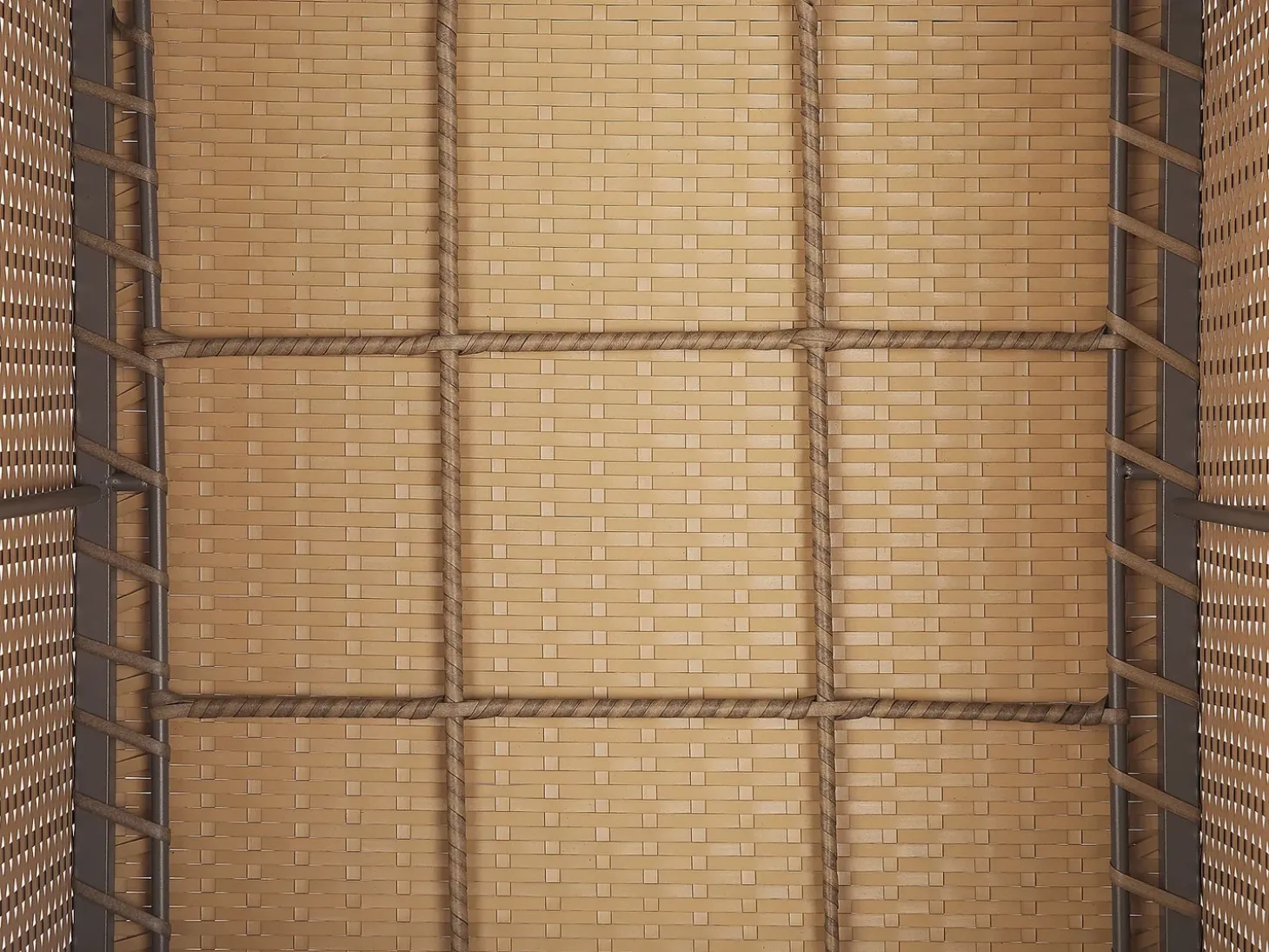 COCCOLIA 5 personers Loungesæt med bord Beige PE-rattan