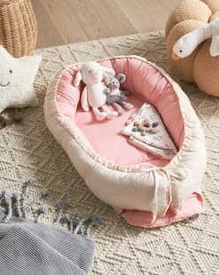 Cocoon babynest EREB Bomuld Lyserød
