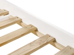 Daybed med opbevaring Fyretræ ROYVILLE 90 x 200 cm Hvid
