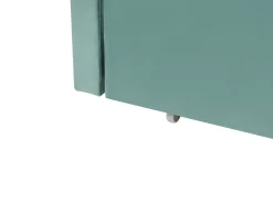 Daybed med opbevaring Velour MARRAY 90 x 200 cm Mintgrøn