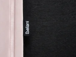 Daybed med opbevaring Velour MEUDON 90 x 200 cm Pastellrosa