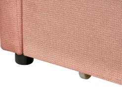 Daybed med opbevaring VITTEL 90 x 200 cm Lyserød