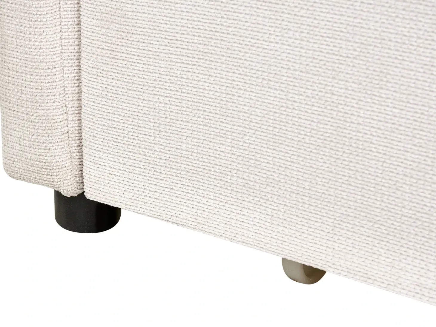 Daybed med opbevaring VITTEL 90 x 200 cm Lys Beige