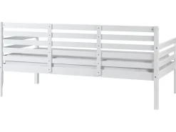 Daybed Træ THEZA 90 x 200 cm Hvid
