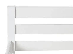 Daybed Træ THEZA 90 x 200 cm Hvid