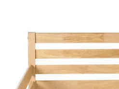 Daybed Træ THEZA 90 x 200 cm Naturlig