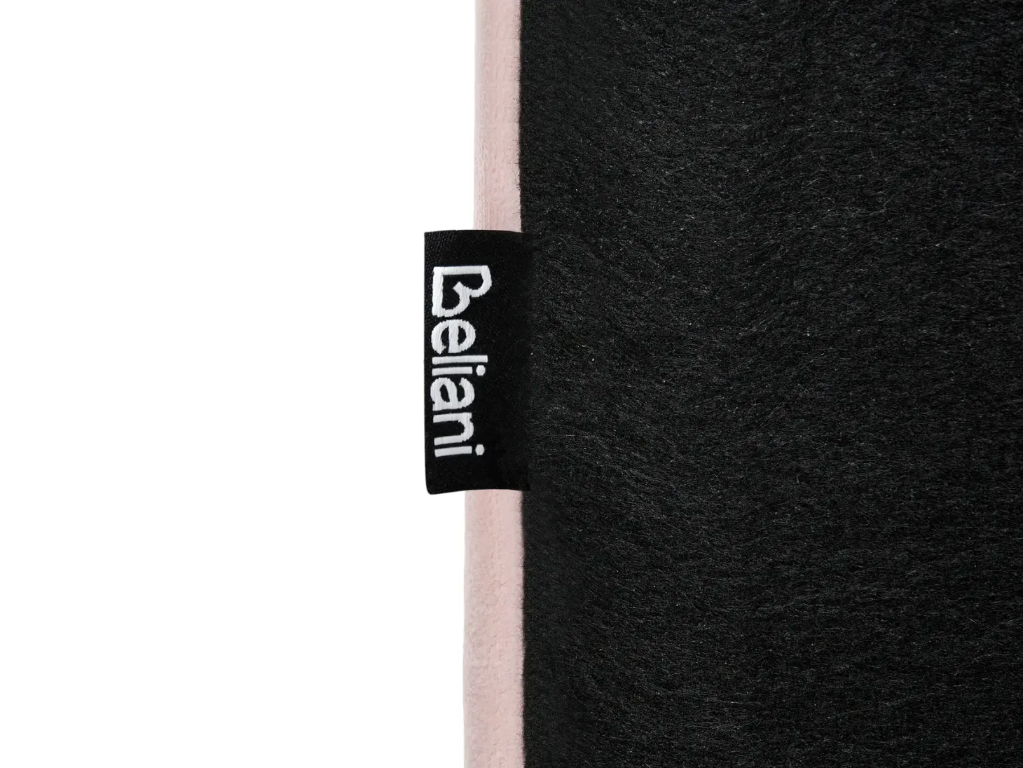 Daybed Velour LISIEUX 90 x 200 cm Pastellrosa