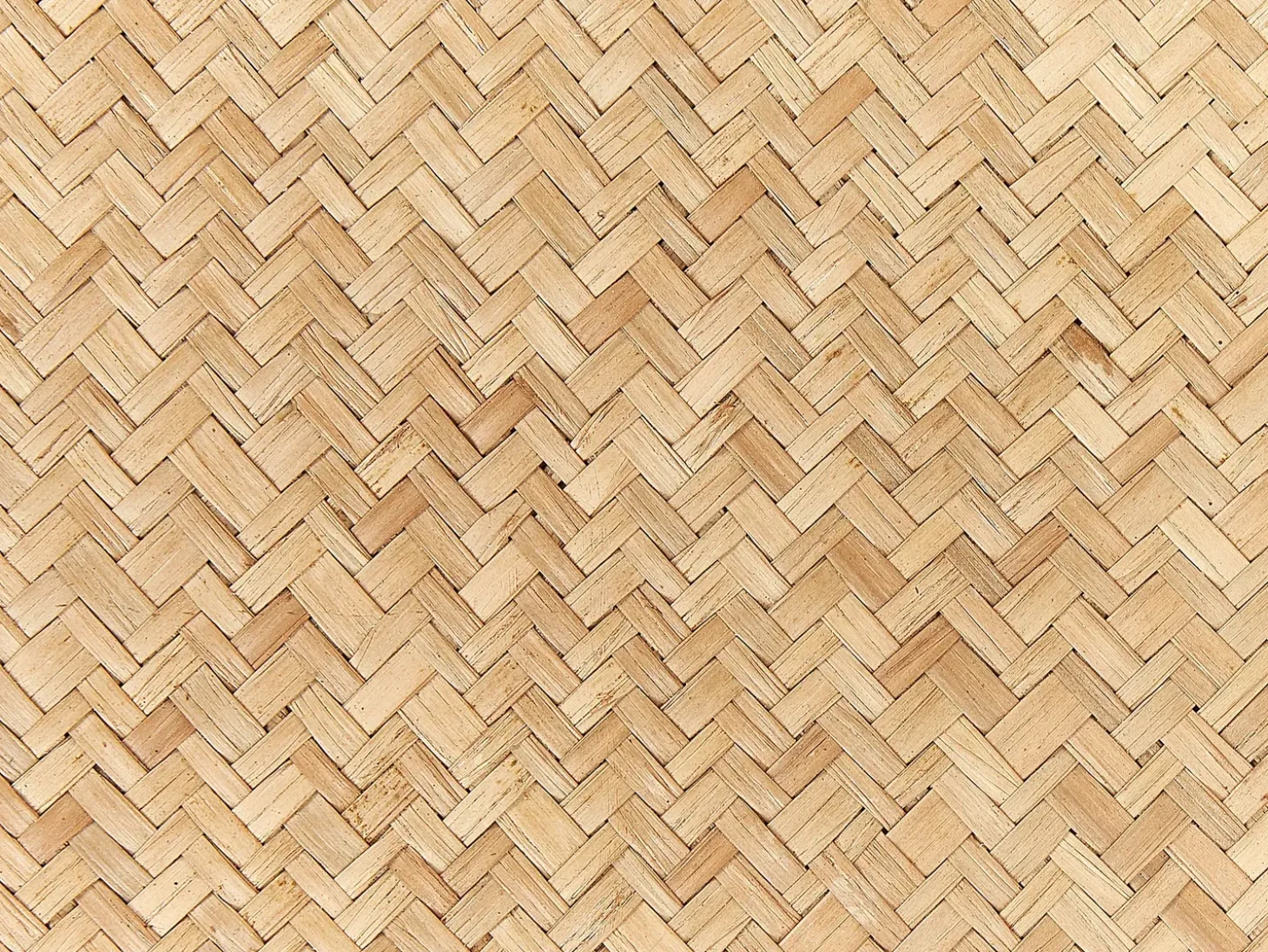Dekorativ bakke CALAYAN Rattan Beige