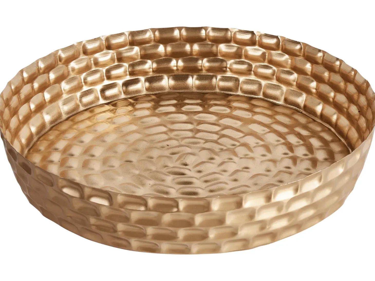 Dekorativ bakke SUEZ Metal Guld