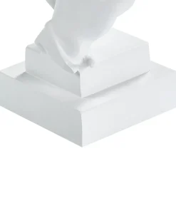 Dekorativ figur Ansigt RAAHE Hvid