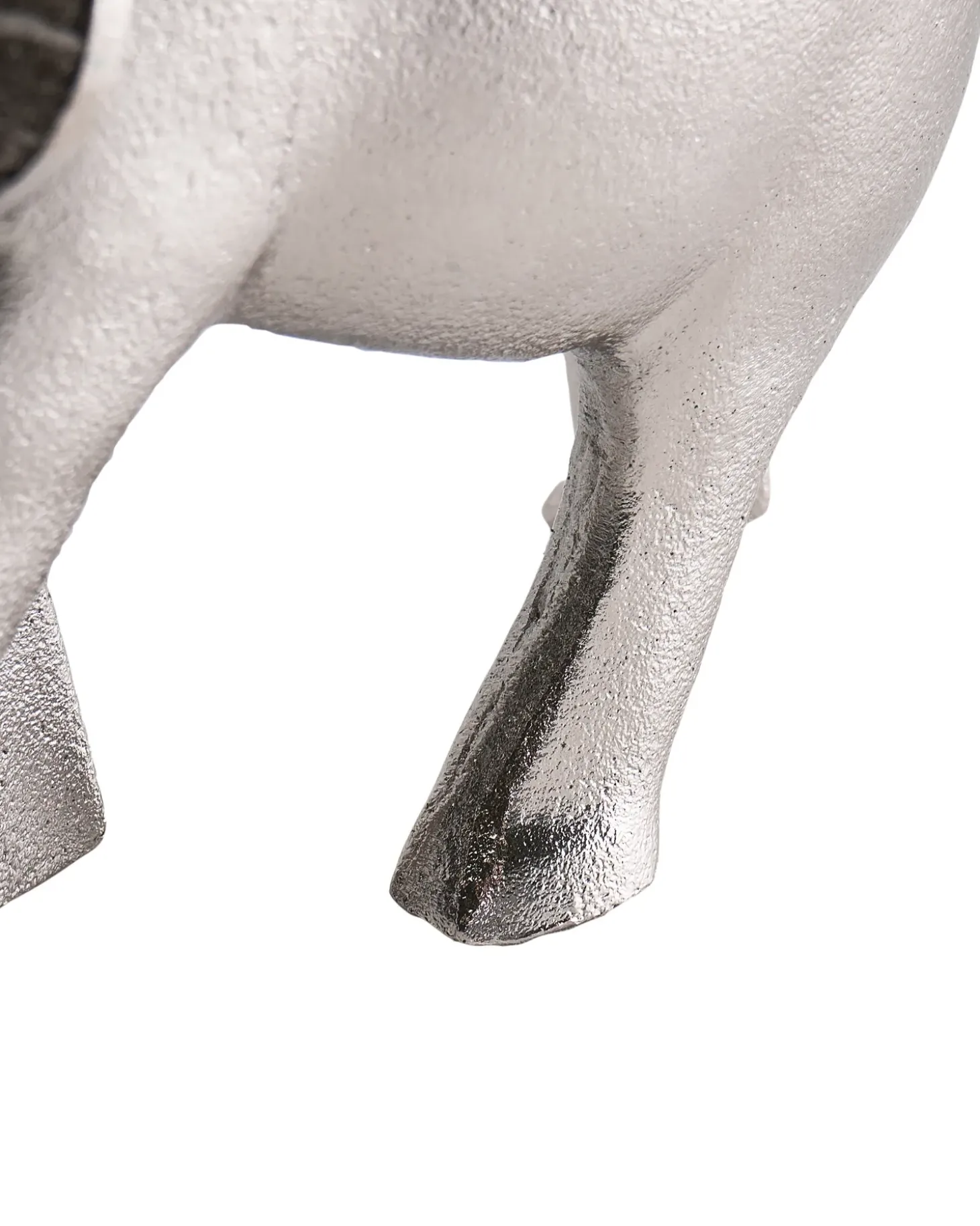 Dekorativ figur Elefant MIOGOST Metal Sølv