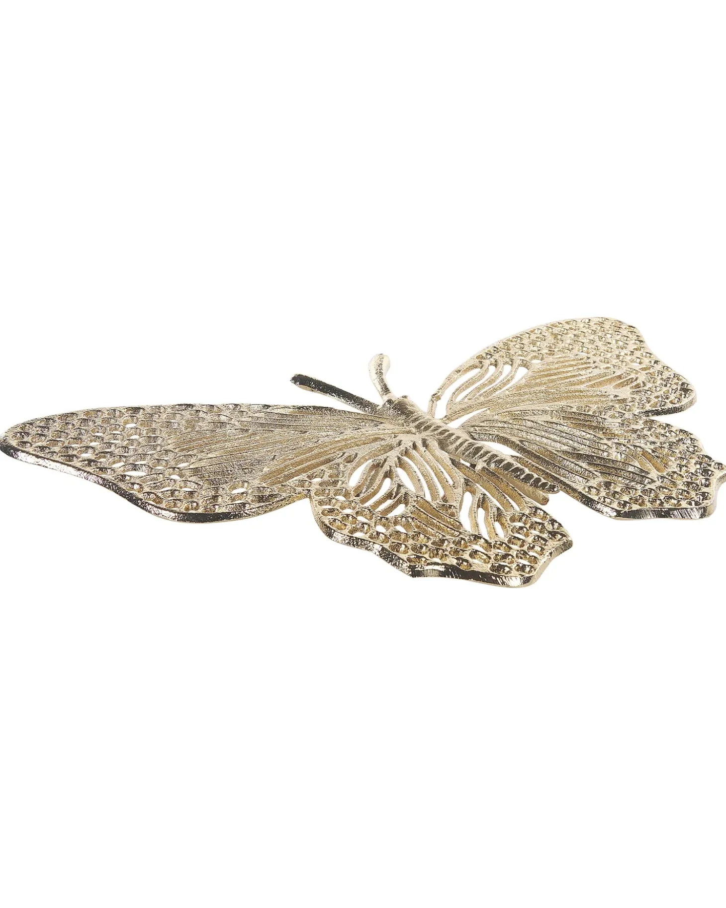 Dekorativ figur Sommerfugl MADIUN Metal Guld