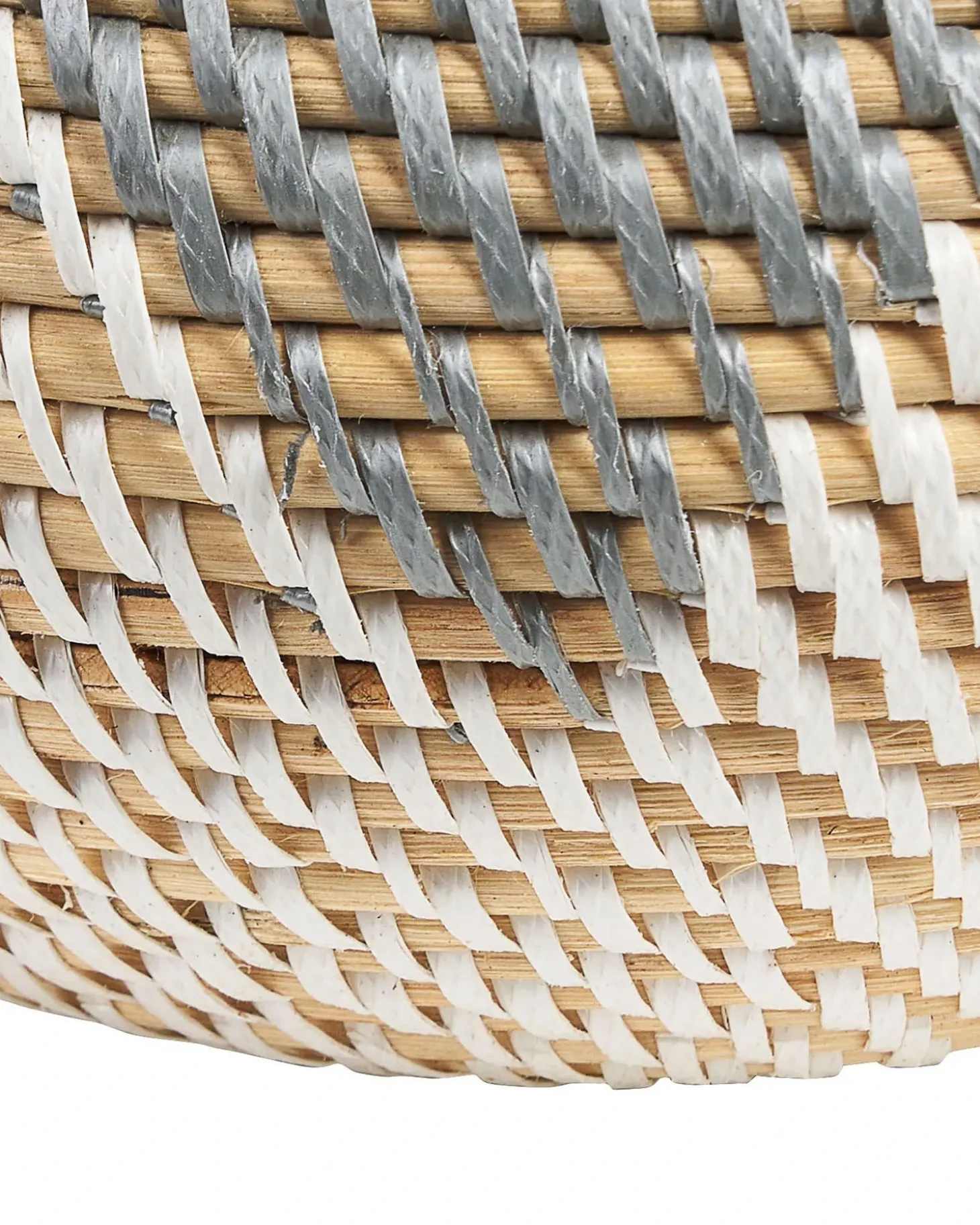 Dekovase ASAHAN Rattan 22 cm Naturlig