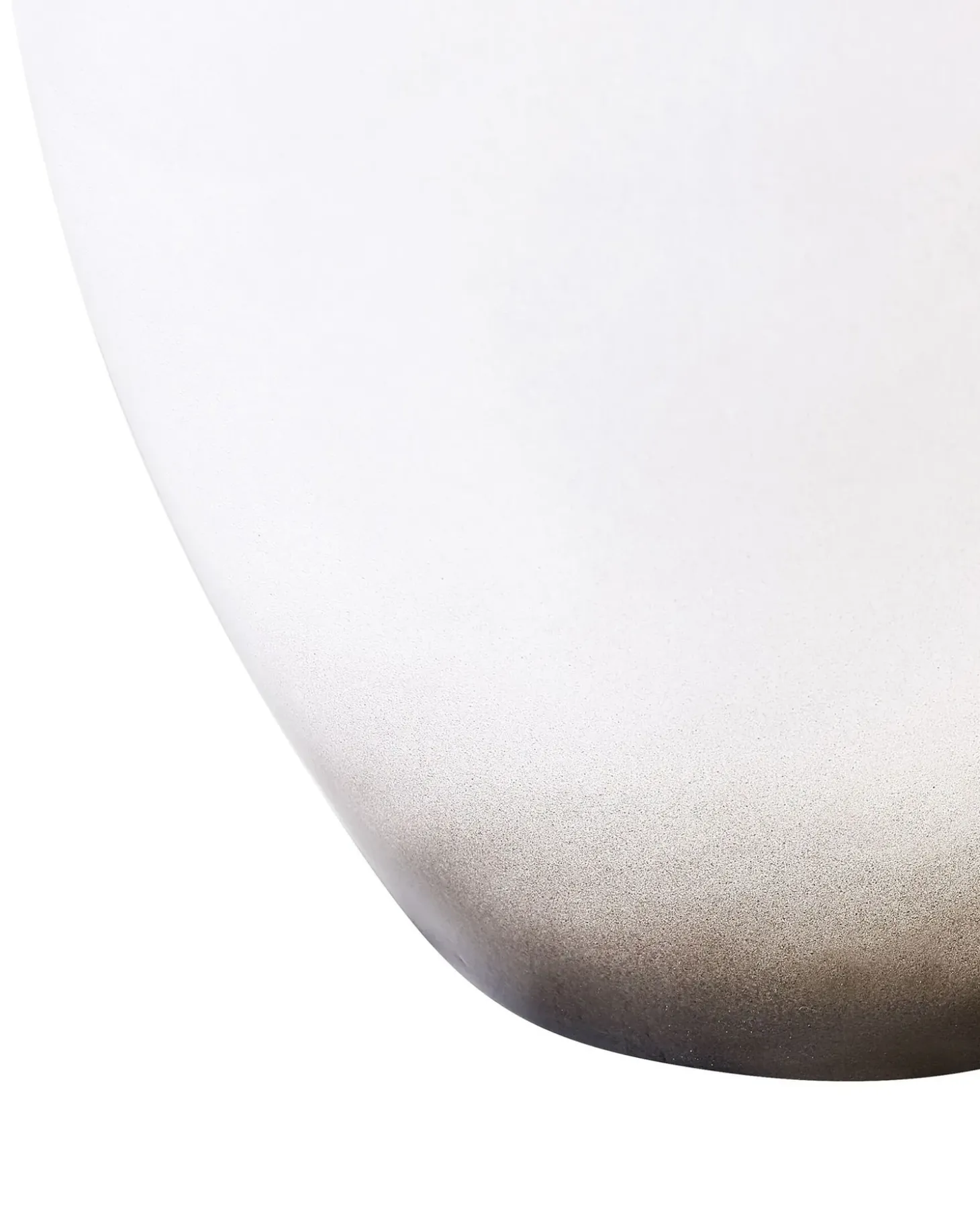 Dekovase BAEZA Keramik 36 cm Hvid