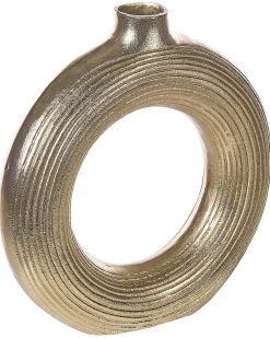 Dekovase COMAL Metal 40 cm Guld
