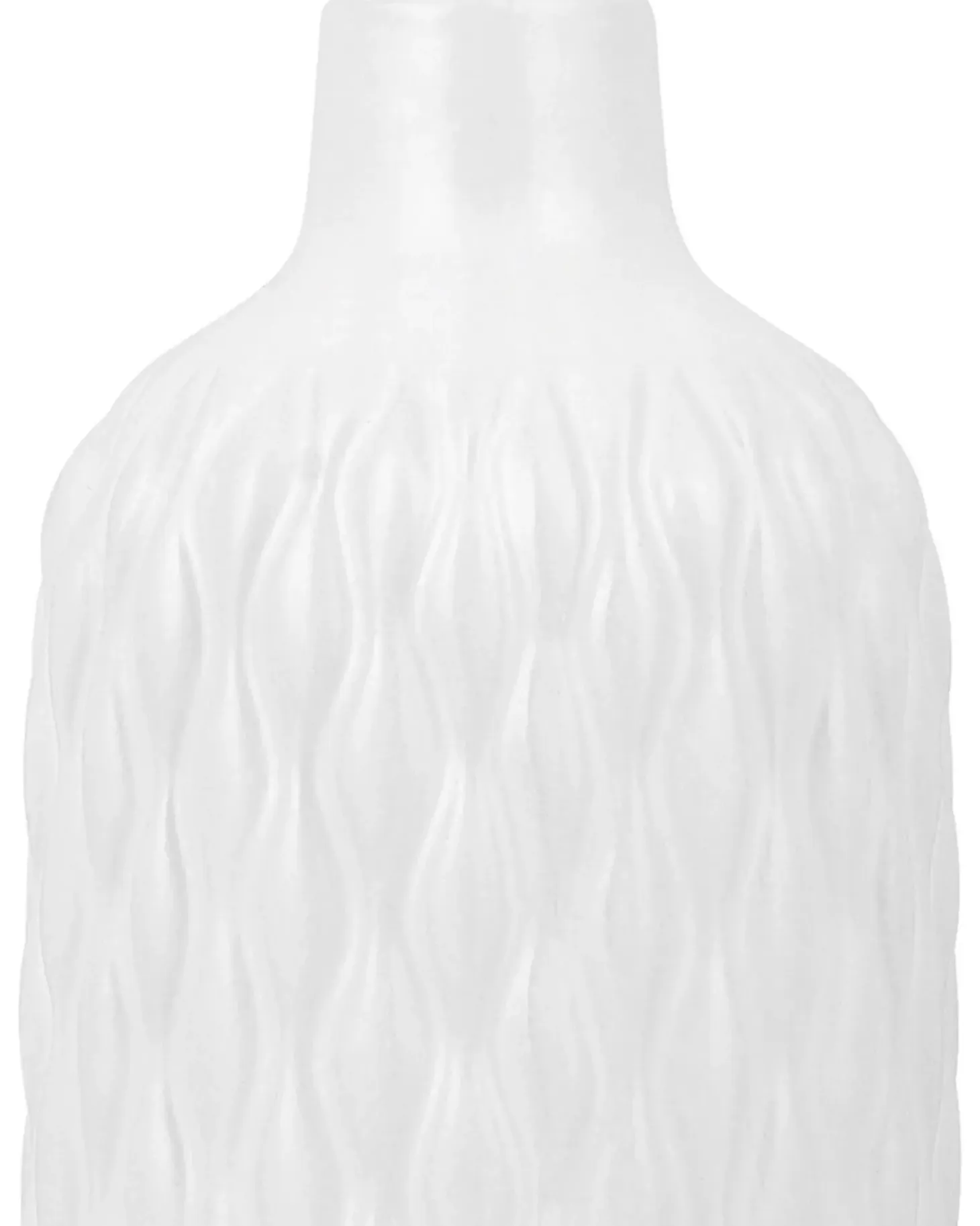 Dekovase EMAR Stentøj 31 cm Hvid