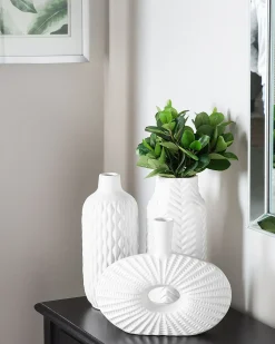 Dekovase EMAR Stentøj 31 cm Hvid