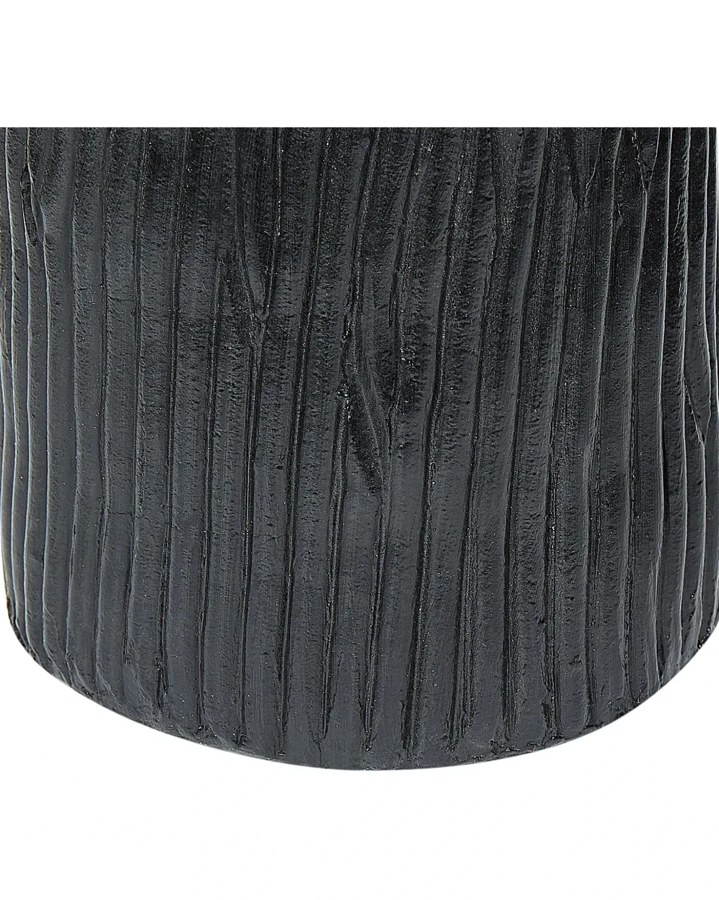 Dekovase FLORENTIA Keramik 50 cm Sort