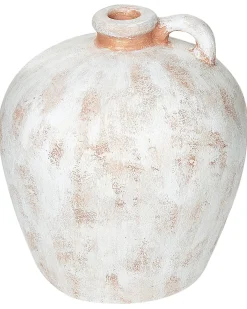 Dekovase IPOH Keramik 30 cm Cremehvid