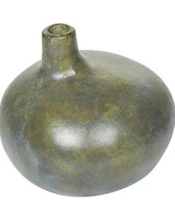 Dekovase KLANG Keramik 18 cm Grå