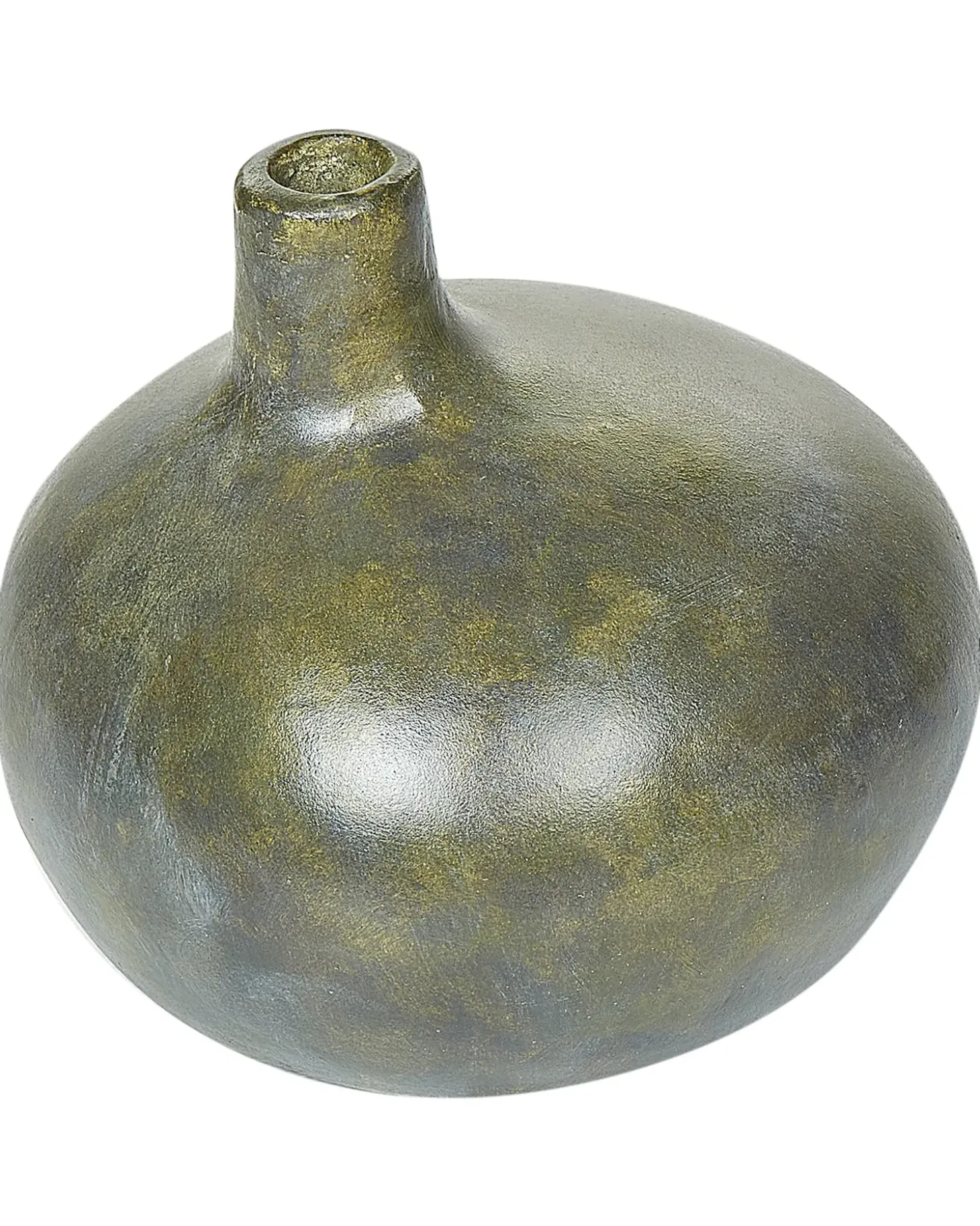 Dekovase KLANG Keramik 18 cm Grå