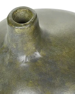 Dekovase KLANG Keramik 18 cm Grå