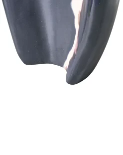 Dekovase LAGOS Mangotræ 40 cm Sort/beige