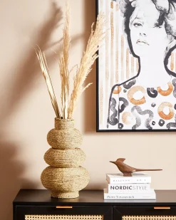 Dekovase MARANG Søgræs 41 cm Naturlig