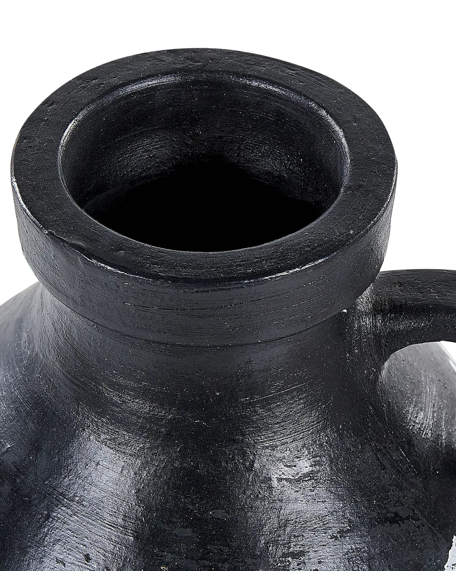 Dekovase MASSALIA Keramik 33 cm Hvid