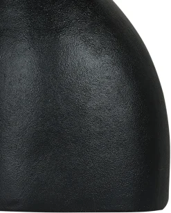 Dekovase NARBADA Metal 36 cm Sort