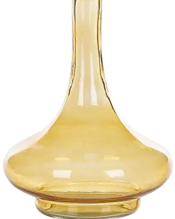 Dekovase PANEER Glas 30 cm Gul